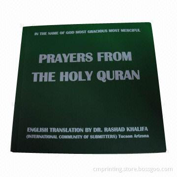 Softcover Book Printing, 250gsm Art Paper, Matte Lamination, Embossed on Front Cover